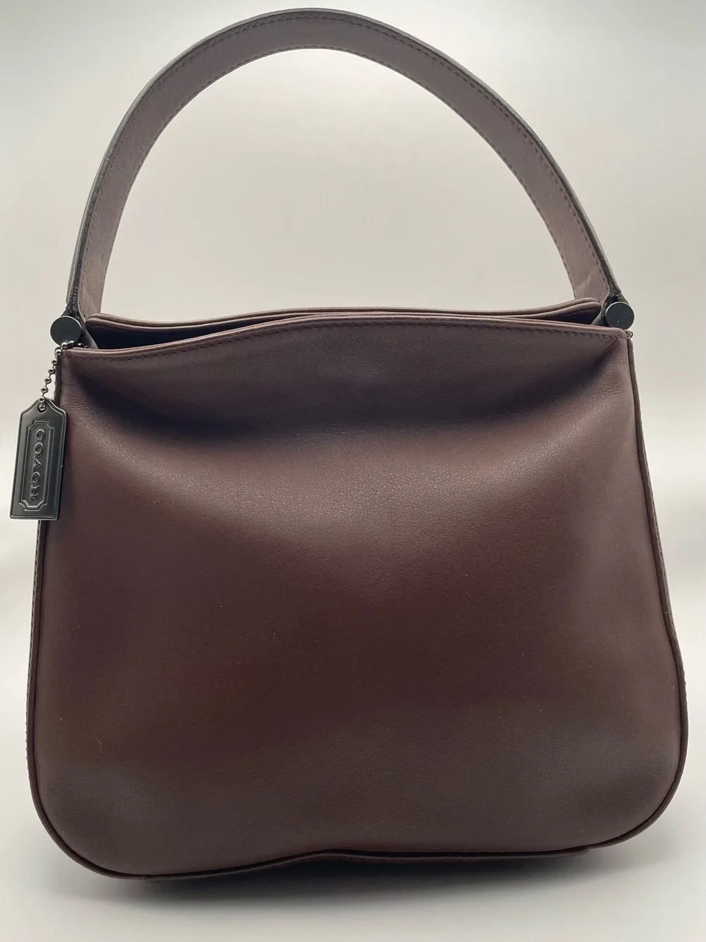 Vintage Coach Whitney Mini Hobo Bag 9181 Brown Glove Tanned Leather
